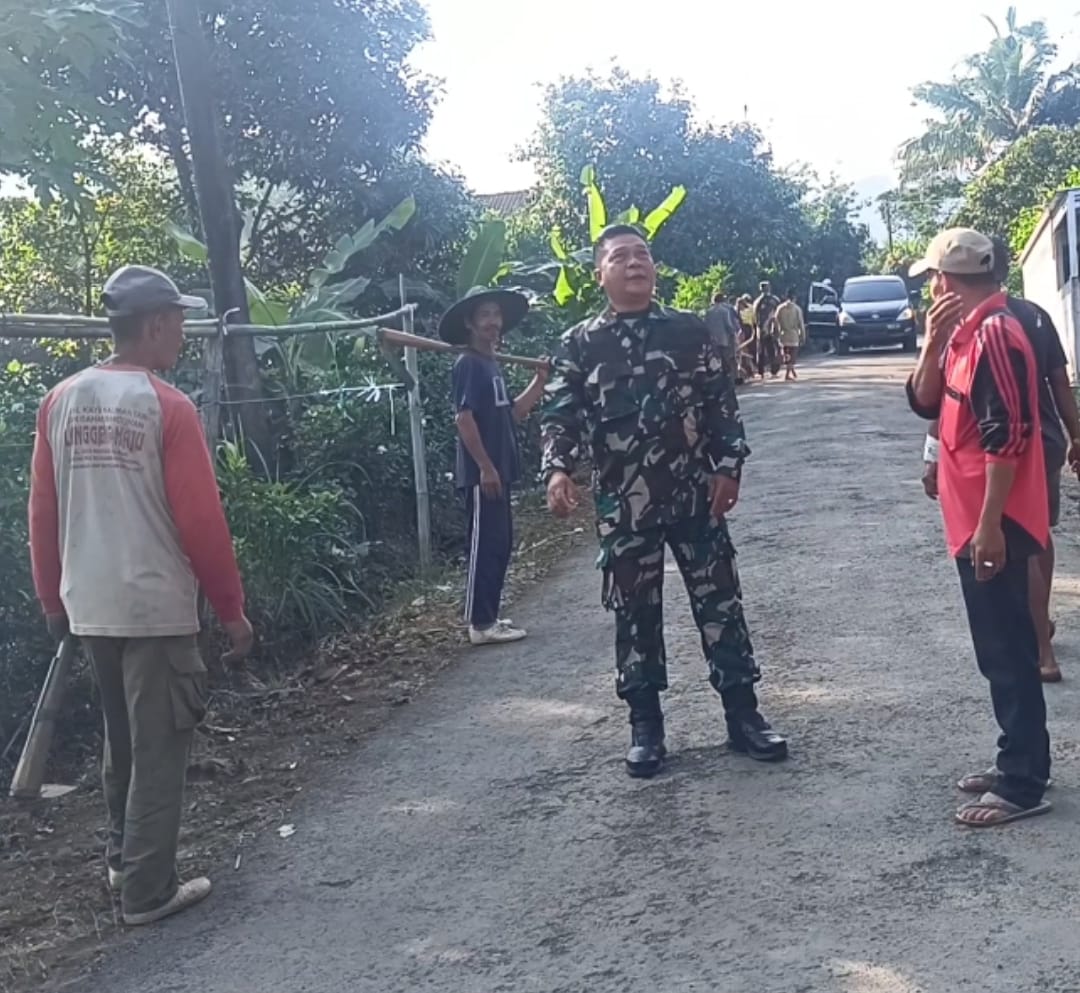 Sambut TMMD Sengkuyung, TNI–Warga Desa Bungu Gaspol Kerja Bakti!