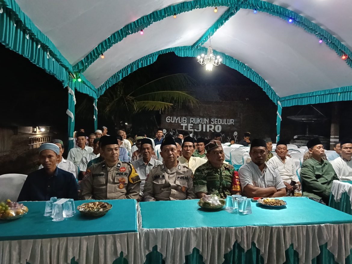 Babinsa Desa Jinggotan Hadiri Pengajian Umum dan Santunan Anak Yatim dalam Rangka Peringatan Bulan Muharram 1447 H