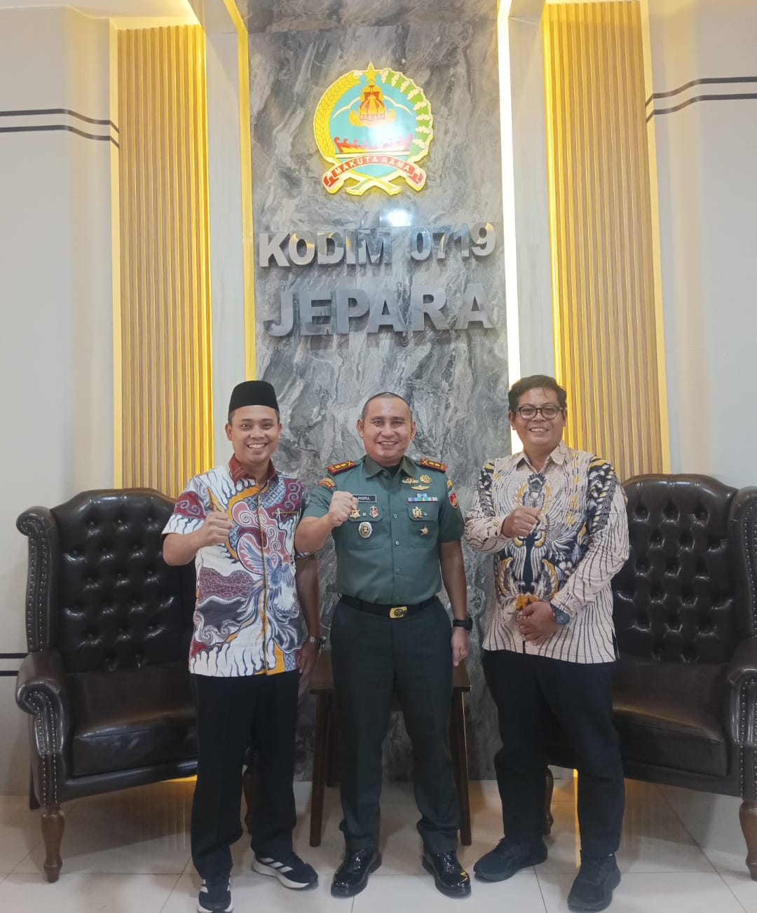 Dandim 0719/Jepara Audiensi dengan Anggota DPRD Bahas Rencana Pembangunan SPPG MBG