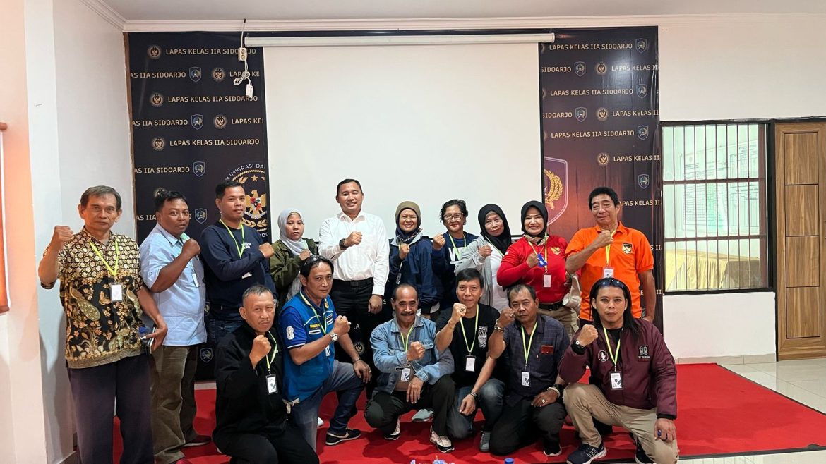 Kalapas Sidoarjo Ngopi Bareng Media, Bangun Kemitraan Positif dan Solid