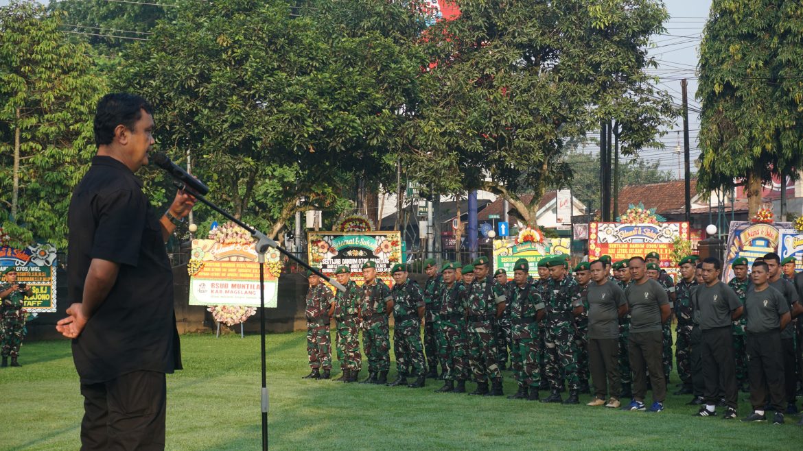 Pasi Intel Kodim 0705 /Magelang Tekankan Prajurit Jauhi Judi Online