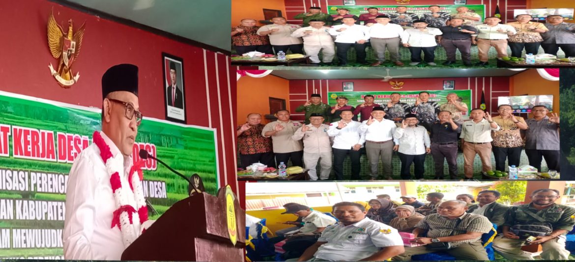 Buka Rakerdes Kab Buru Tahun 2025 Bupati Ikram Umasugi S.E Tegaskan Soal Disiplin