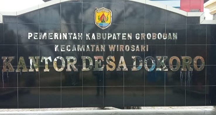 Desa Dokoro Wirosari Meskipun Terpencil Akan Tetapi Tidak Mau Kalah Pembangunannya Dengan Desa Yang Lainnya di Grobogan