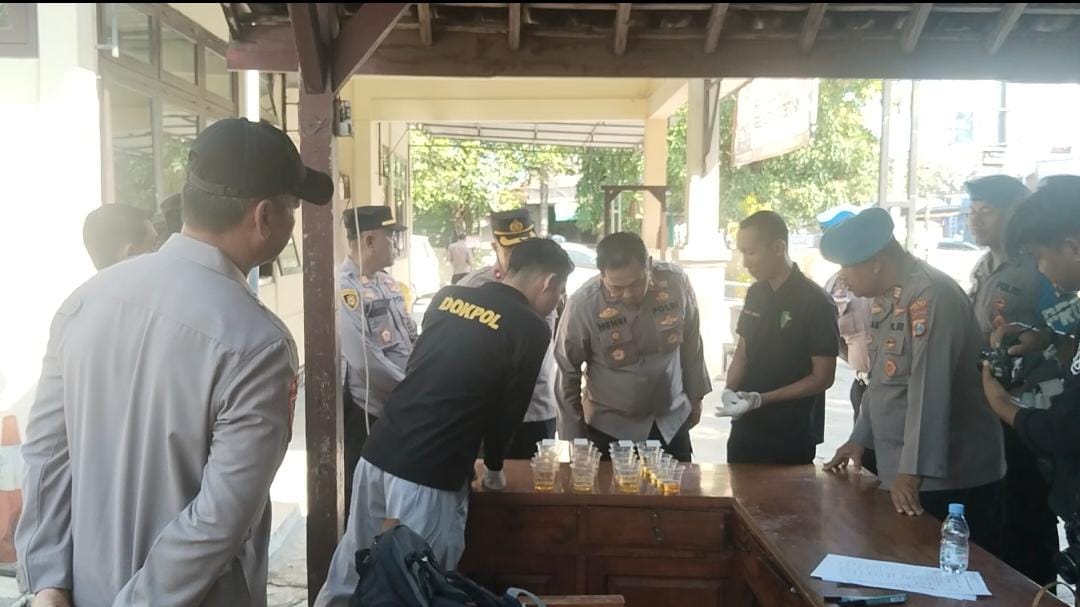 Kunjungi Polsek Gondang, Kapolres Nganjuk Ingatkan Anggota Jaga Etika dan Integritas