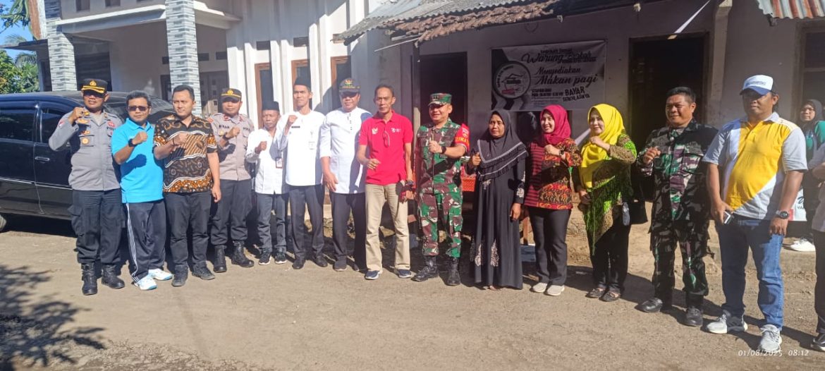 TMMD dan Warung Berkah Menyatu di Desa Bungu: Senyum Anak Negeri Sambut Kedatangan TNI