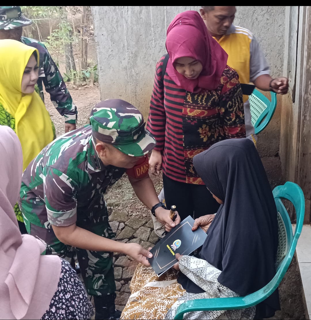 TMMD Sengkuyung Tahap III: Dandim Jepara Turun Langsung dalam Aksi ke-77 “Dompet Peduli