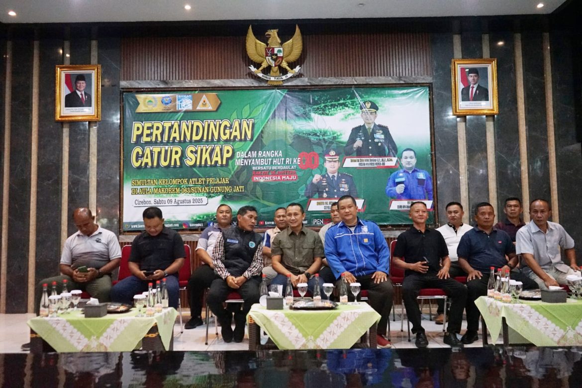Kolaborasi Korem 063/SGJ, BNN Kota Cirebon dan Bamagnas Gelar Catur SIKAP Tingkat Pelajar