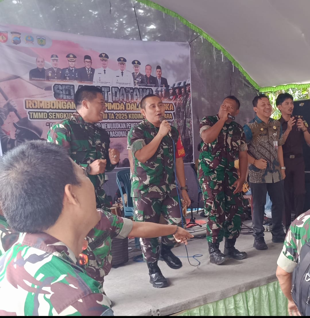 Panggung Prajurit Desa Bungu: Harmoni TNI dan Rakyat Dalam Nada Persaudaraan