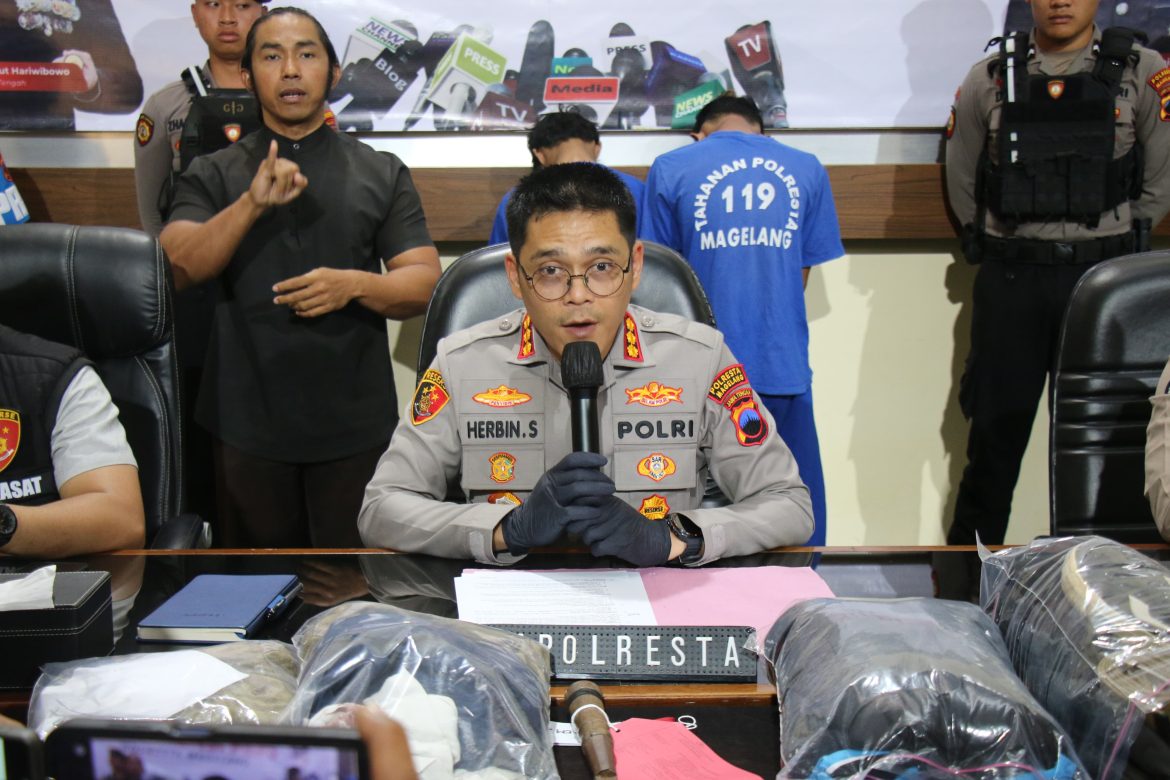 Kurang dari 24 Jam, Polresta Magelang Ungkap Kasus Pembacokan 3 Pelajar SMK Muhammadiyah