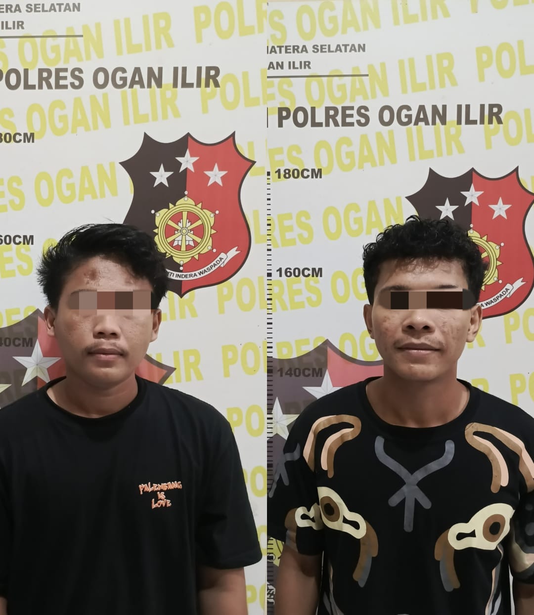 Tim Resmob Polres Ogan Ilir Cangking Dua Mahasiswa Pelaku Pengeroyokan di Kost Revandu