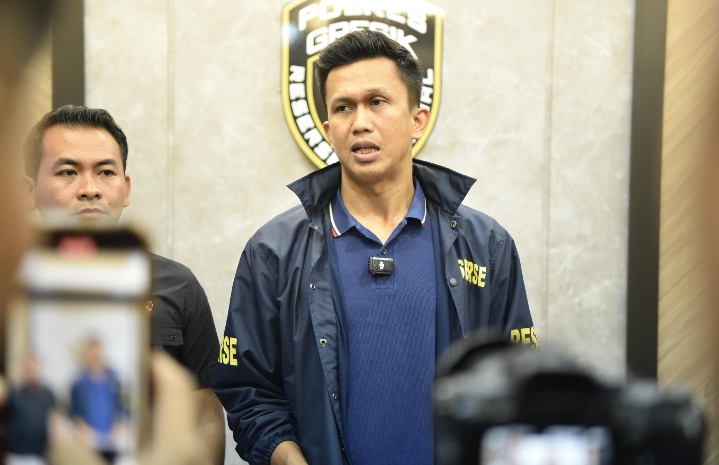 Polisi Amankan Tersangka Pencabulan Anak Dibawah Umur di Gresik