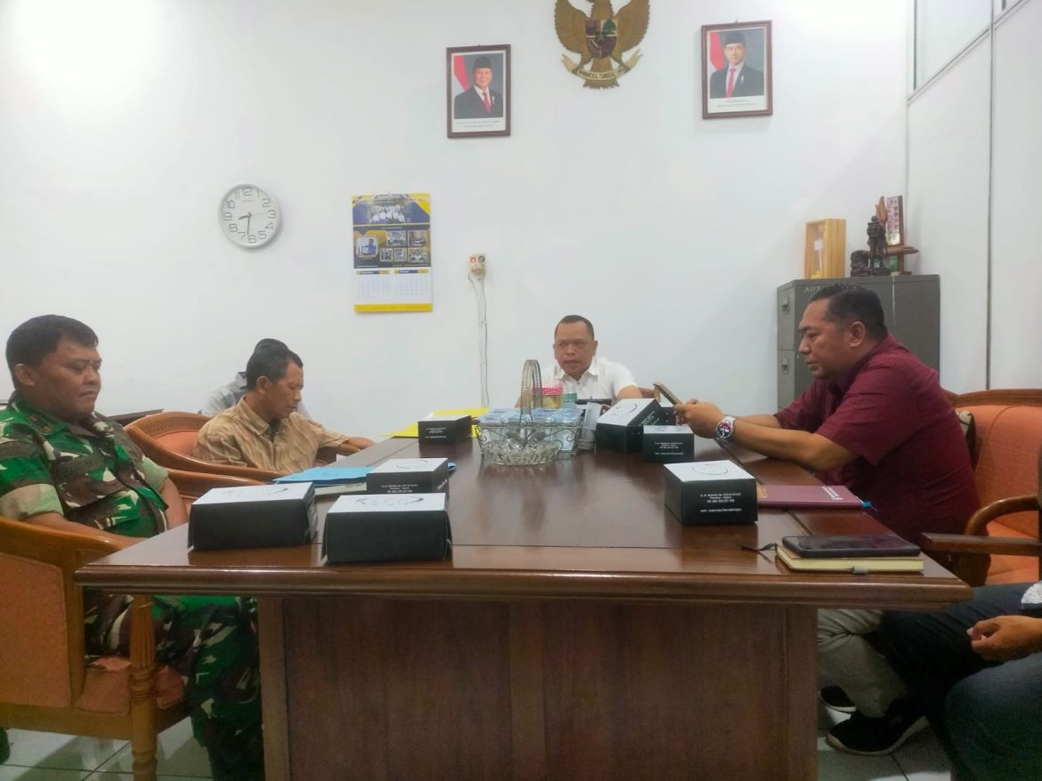 Pasiter Kodim 0719/Jepara Hadiri Rakor Pembahasan Rencana Integrated Farming Kompi Produksi Hanpangan