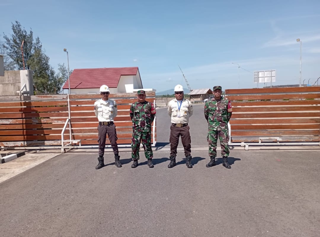 Sinergitas TNI-Polri dan Keamanan Internal: Pengamanan Gabungan di Obvitnas PLTU Tanjung Jati B Jepara Diperketat