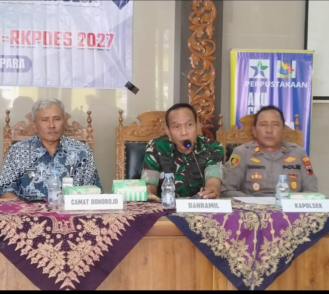 Danramil Donorojo Hadiri Musrenbangdes Tulakan, Bahas Pembangunan Desa untuk Tahun Anggaran 2026–2027