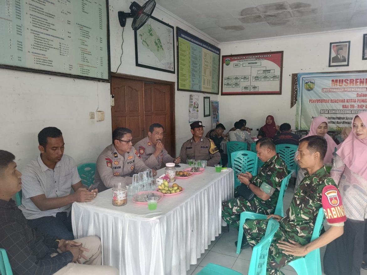 Danramil Bangsri Hadiri Sedekah Bumi Desa Banjaragung, Wujud Syukur dan Pelestarian Tradisi