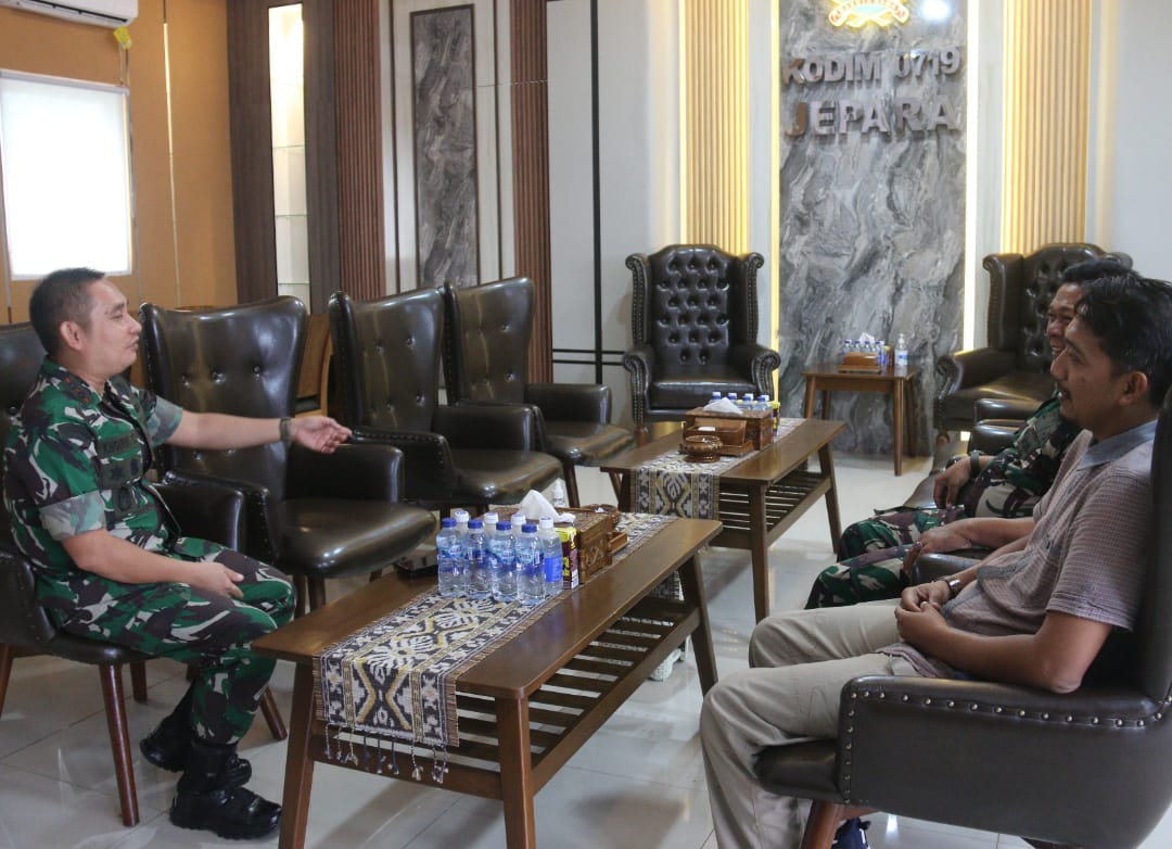 Dandim 0719/Jepara Audiensi dengan Calon Mitra MBG untuk Pendirian SPPG di Desa Daren