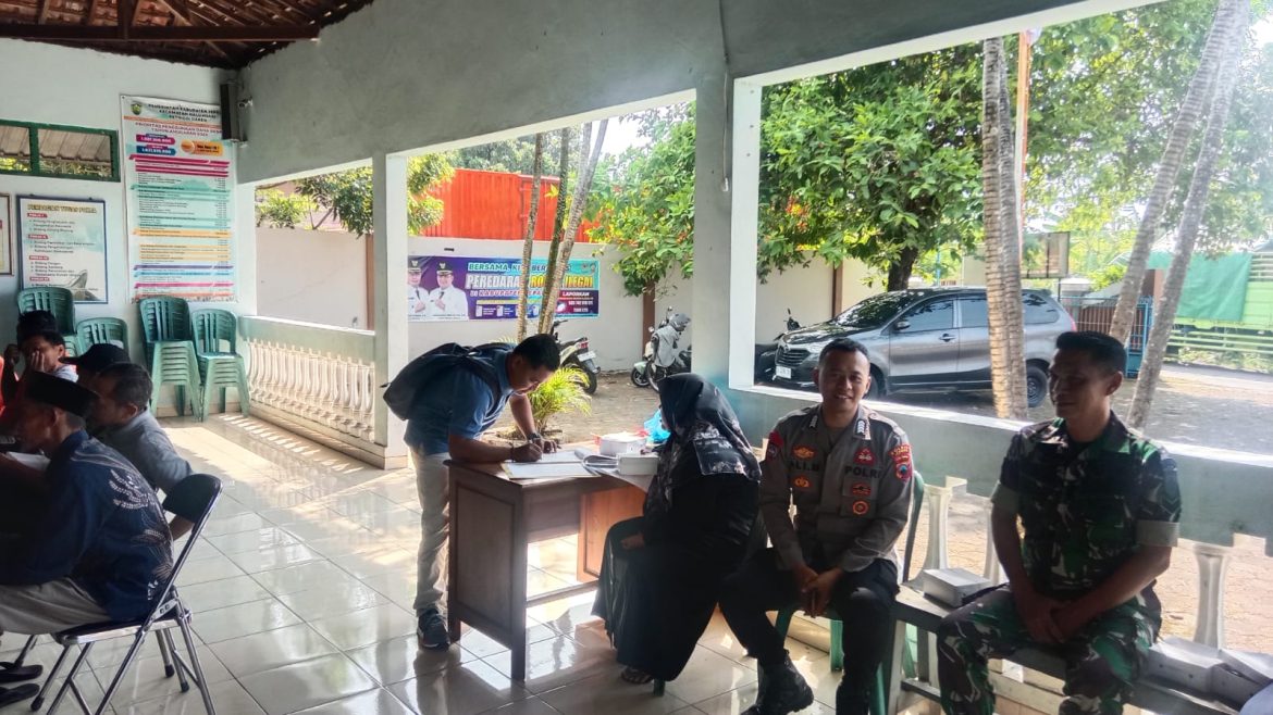 Babinsa Daren Hadiri Musrenbangdes Penetapan RKPDes Tahun 2026 dan DU-RKPDes 2027