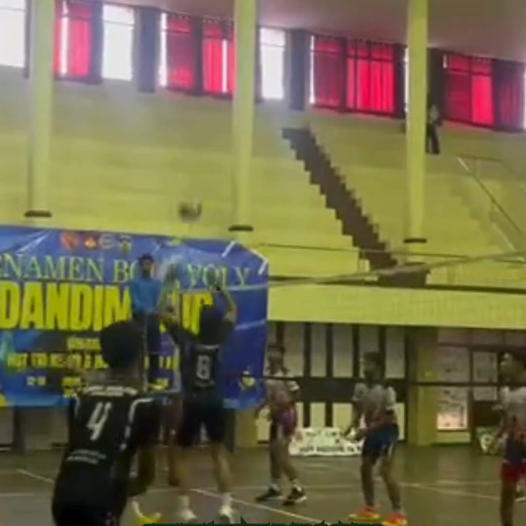 Hari Pertama Turnamen Voli Dandim Jepara Cup Meriah, 10 Tim Berlaga Perebutkan Tiket Lanjut