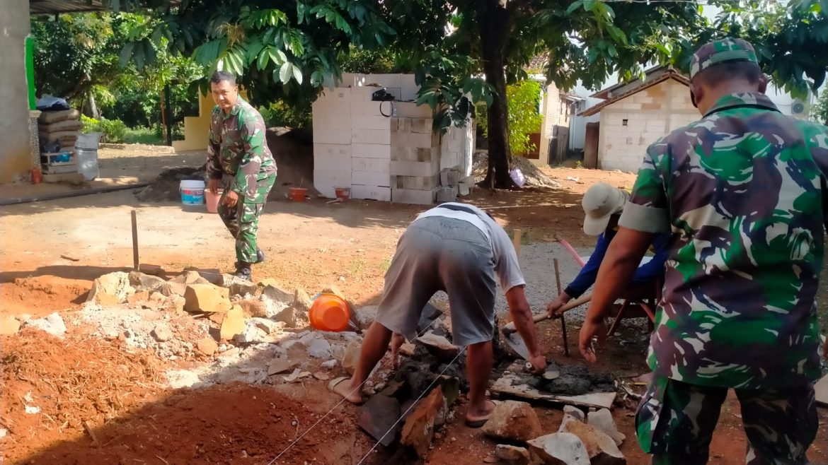 Bakti Teritorial Prima, Kodim 0719/Jepara Bangun Harapan Baru, Rehab RTLH di Desa Kaligarang