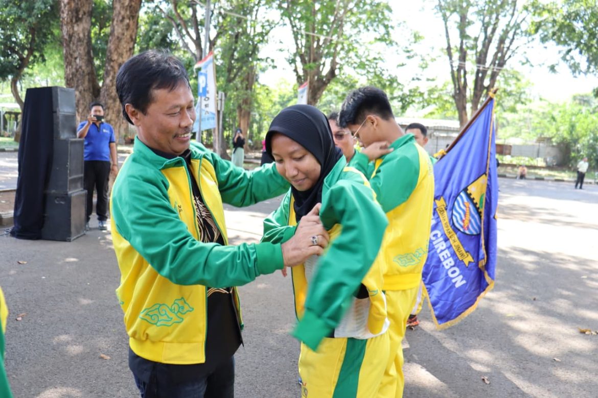 Kontingen Kota Cirebon Siap Berlaga di POPDA XIV Jawa Barat, Wali Kota Beri Motivasi