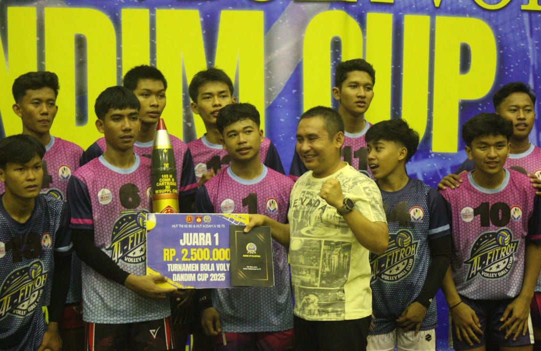 Juara Sejati Lahir di Lapangan! Turnamen Dandim Cup Tuntas dengan Meriah