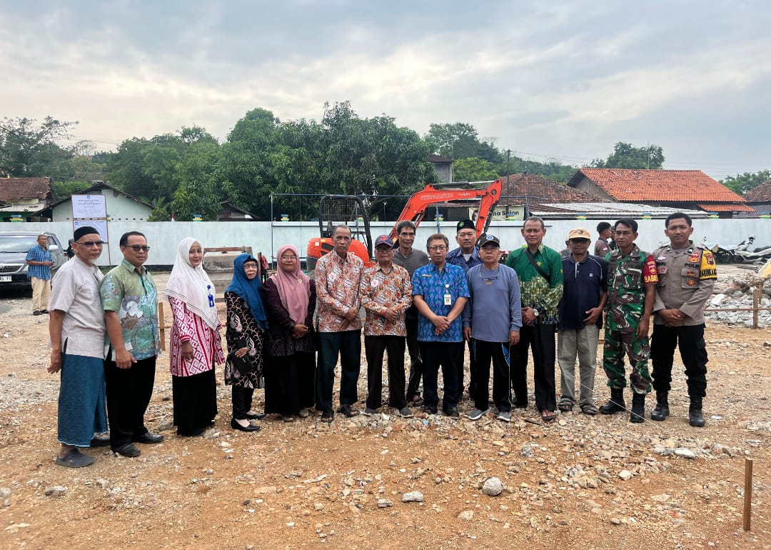 Babinsa dan Bhabinkamtibmas Hadiri Peletakan Batu Pertama Revitalisasi Perguruan Muhammadiyah di Panggang