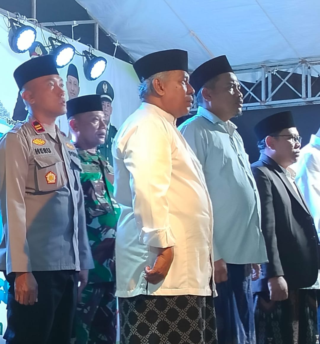 Danramil 07/Bangsri Hadiri Kegiatan Jepara Bersholawat dan Doa Bersama, Wujudkan Jepara Aman, Damai dan Kondusif