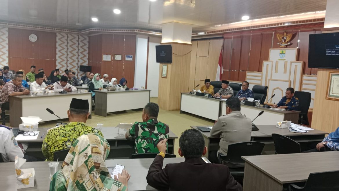 Kodim 0614/Kota Cirebon Hadiri Rapat Koordinasi Persiapan Lomba MTQ ke-57 Tingkat Kota Cirebon