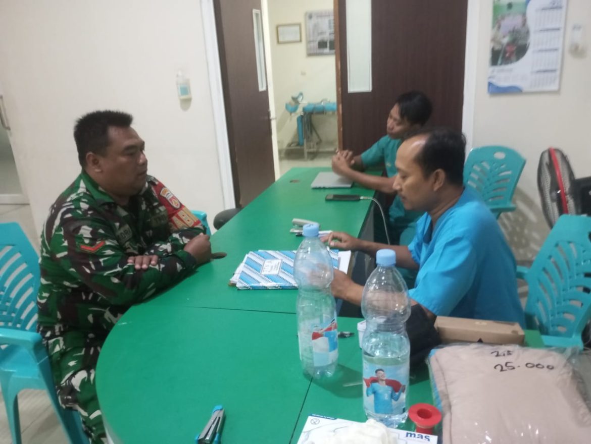 Bakti Teritorial Prima: Kodim 0719/Jepara Laksanakan Monitoring Wilayah di Puskesmas Karimunjawa