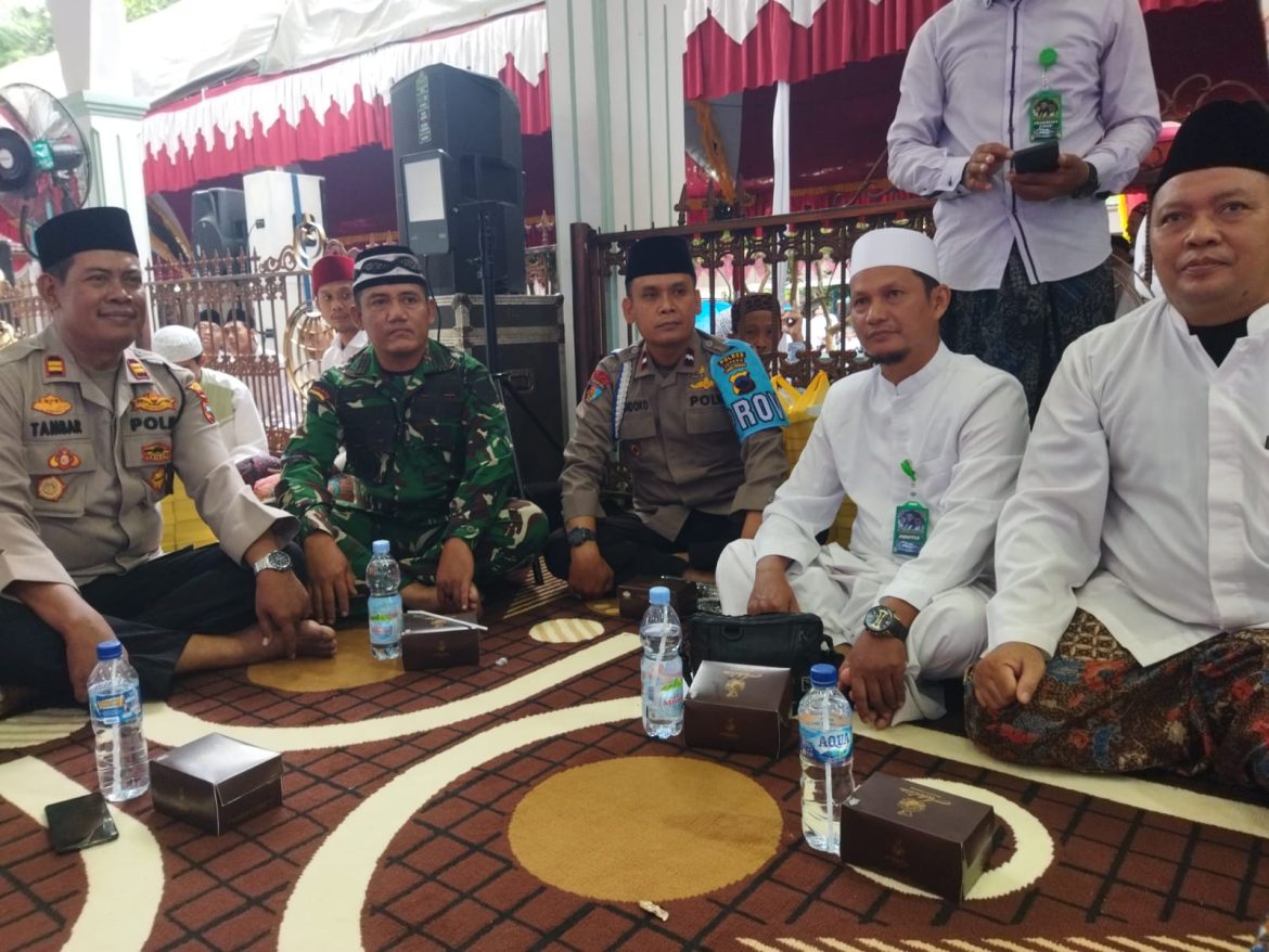Dandim 0719/Jepara Hadiri Pengajian Gebyar Maulid Nabi Muhammad SAW di Desa Sinanggul