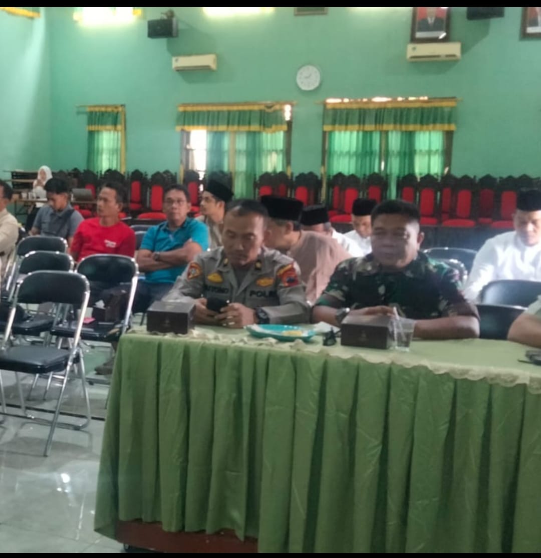 Danramil Mayong Hadiri Rapat Persiapan Hari Santri Nasional 2025 di Aula Kemenag Jepara