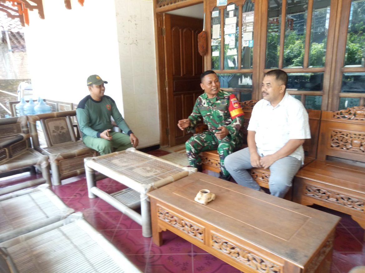Kodim 0719/Jepara Sapa Wilayah, Jaga Kondusifitas Lewat Bakti Teritorial Prima di Desa Mambak