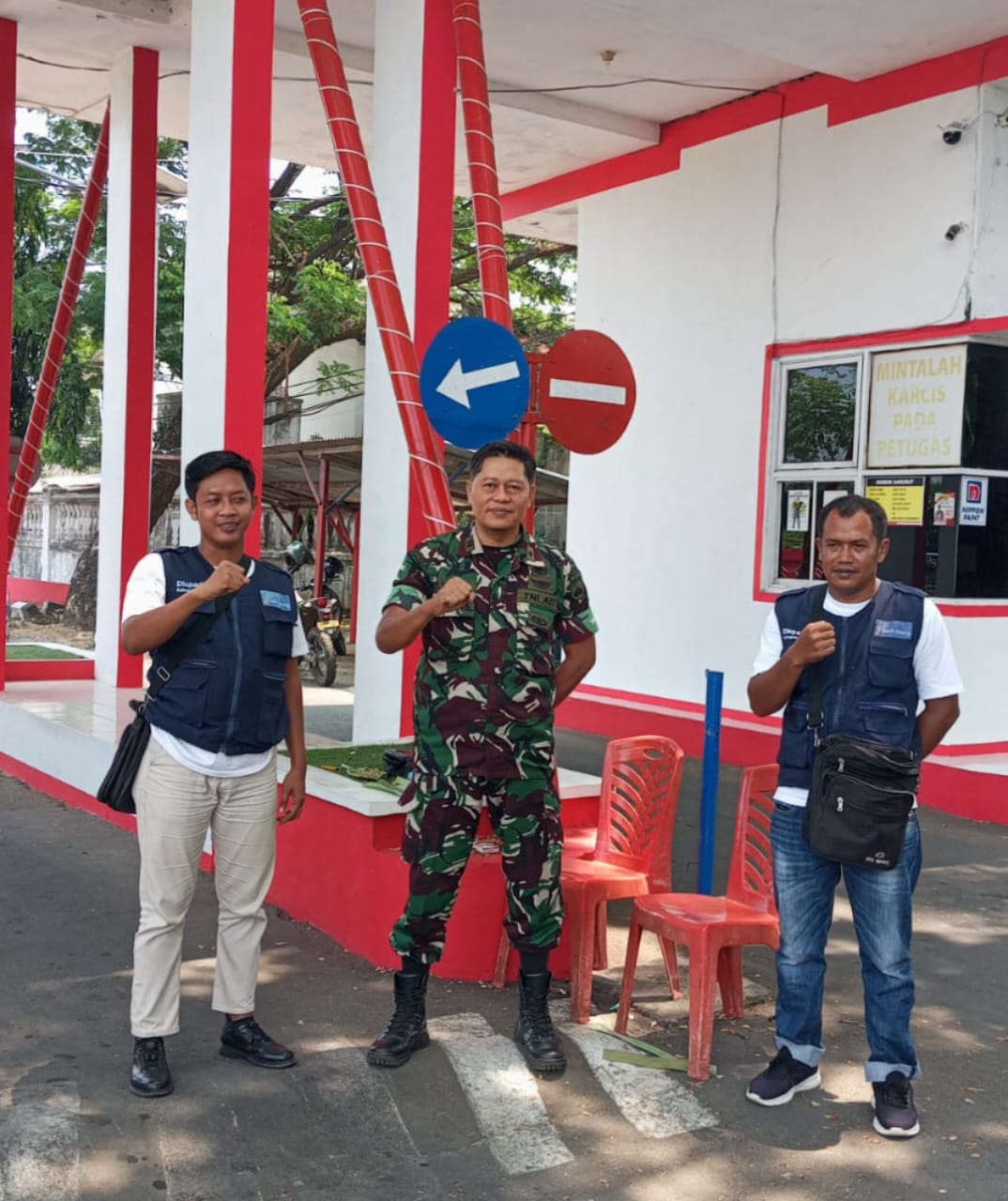 Kodim 0719/Jepara Laksanakan Bakti Teritorial Prima di OW Tirta Samudra Bandengan Bakti Teritorial di Bibir Samudra: Kodim 0719/ Jepara monitor di Wisata Bandengan