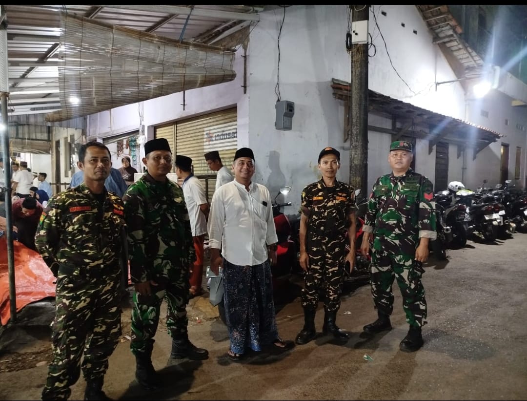 Wujud Bakti Teritorial Prima Sambut HUT ke-80 TNI, Kodim 0719/Jepara Lakukan Monitoring Kegiatan Pengajian di Masjid An Nur Bangsri
