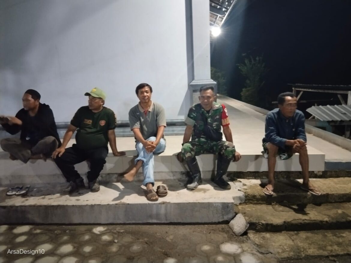Kodim 0719/Jepara Tunjukkan Aksi Nyata Lewat Monitoring Wilayah jugo Donorojo