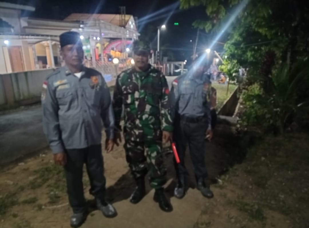 Bakti Teritorial Prima: Kodim Jepara Hadir Awasi Keamanan di Jantung Desa keling