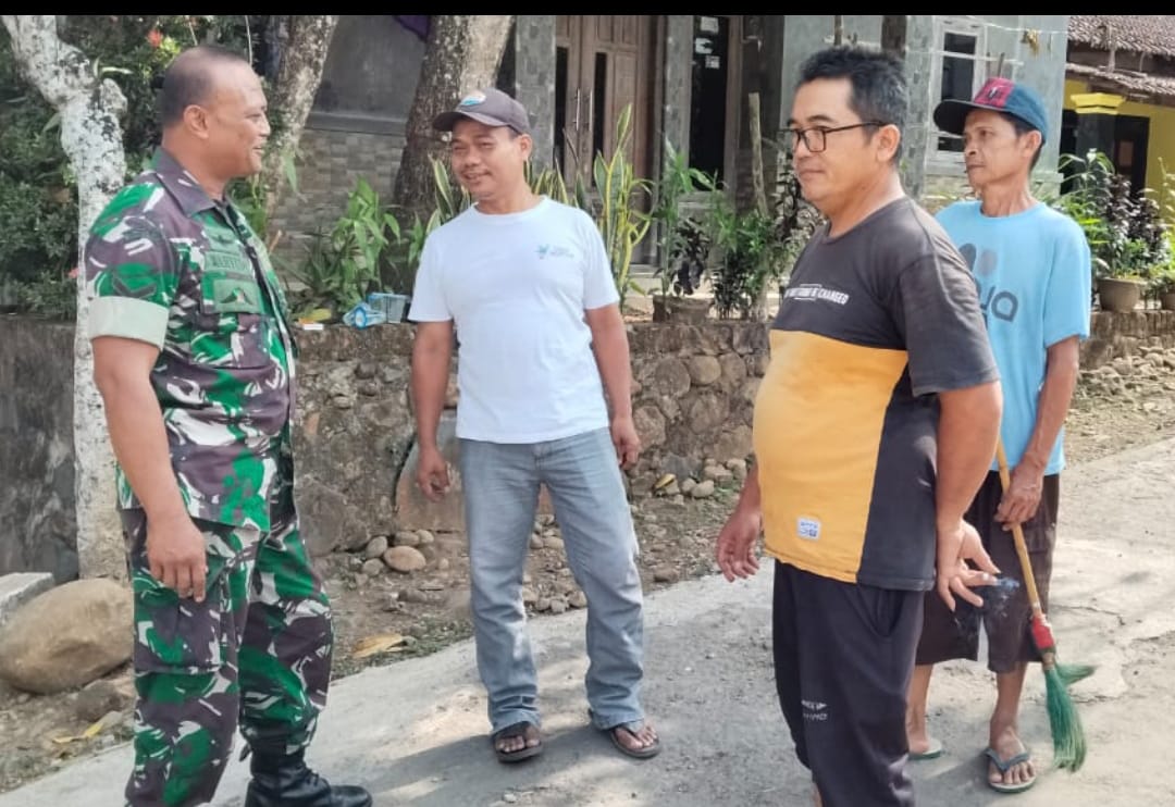 Merajut Harmoni di Desa Ngetuk: Kodim 0719/Jepara Gelar Komsos Bakti Teritorial Prima Sambut HUT TNI dan Kodam IV