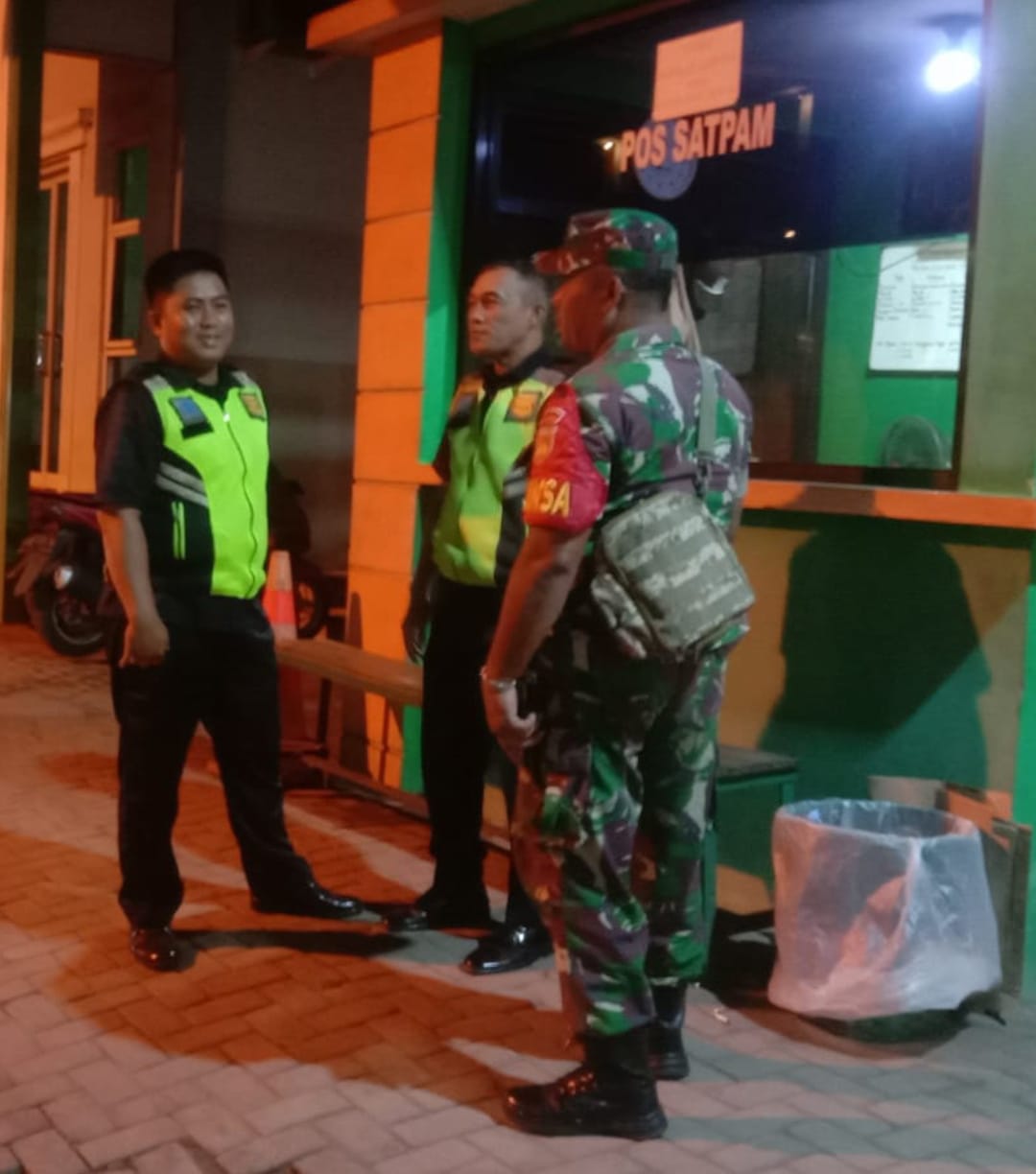 Langkah Nyata TNI: Kodim 0719/Jepara Monitor Kamtibmas Jelang HUT ke-80 TNI di Kecamatan Welahan