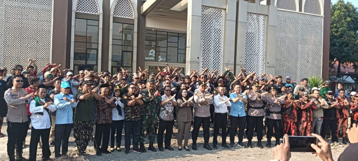 Ribuan Warga Deklarasi Damai, Tolak Anarkisme