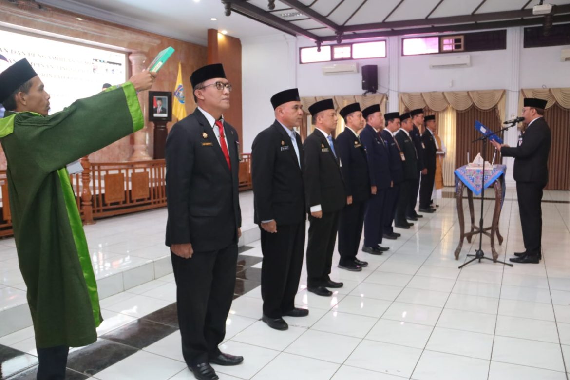Rilis Pers Bagian Prokompim Setda Kota Tegal Rabu, 10 September 2025  Wali Kota Rotasi Sepuluh Pejabat JPTP