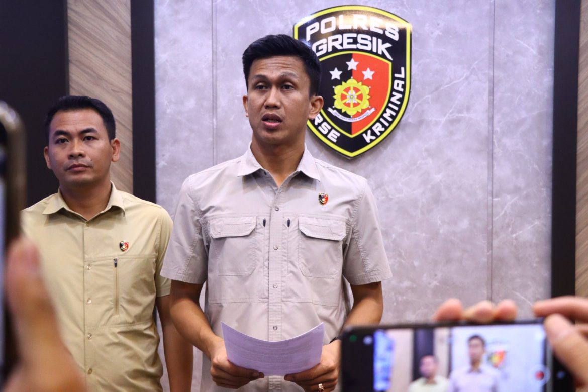Polres Gresik Berhasil Amankan Tersangka Pelaku Asusila Sesama Jenis Terhadap Anak di Bawah Umur