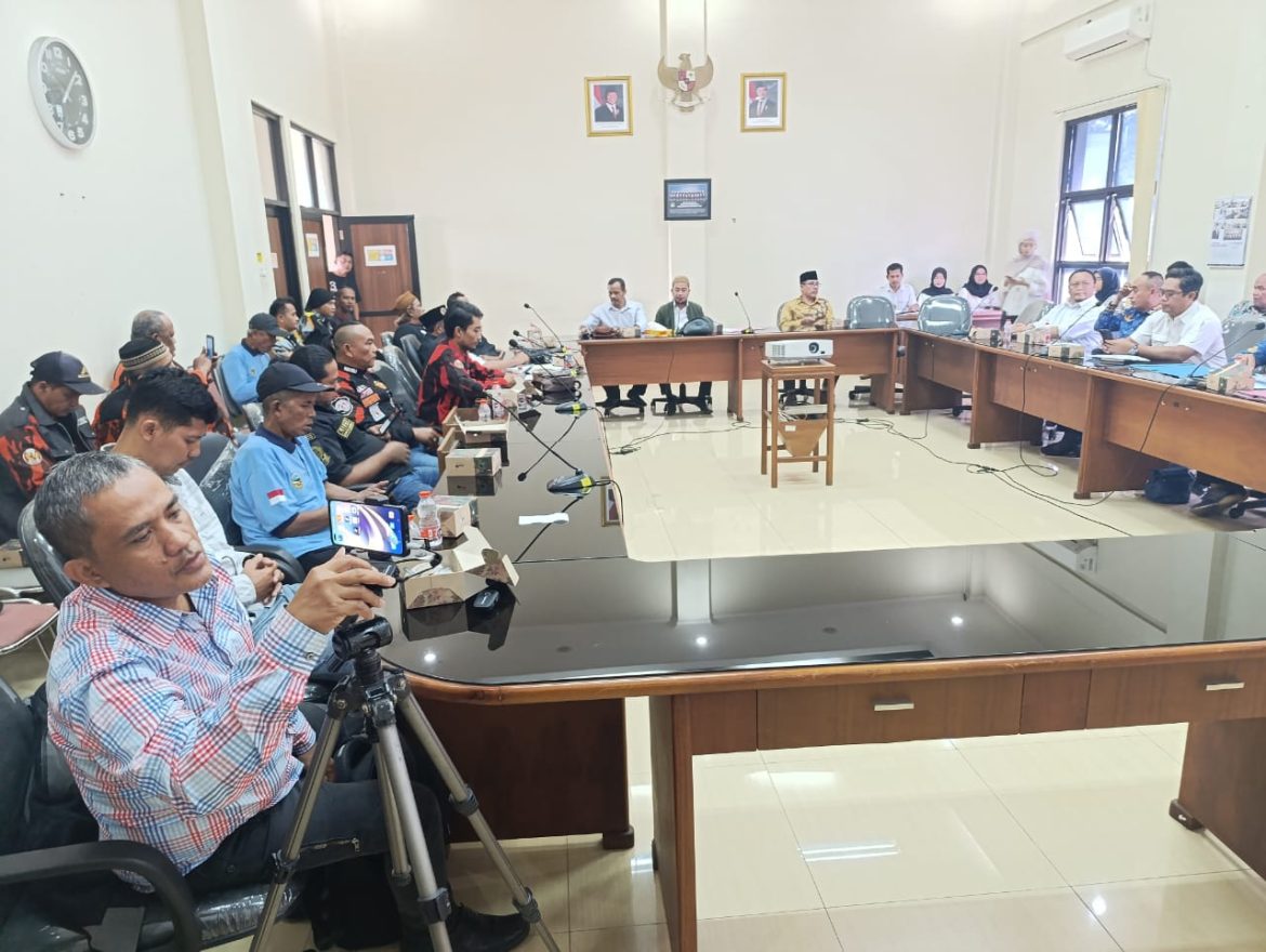 Aliansi Bungursari Melakukan Audiensi Terkait Sepadan Jalan dan Sepadan Sungai serta Pengawasan Tata Ruang khusus untuk wilayah Bungursari