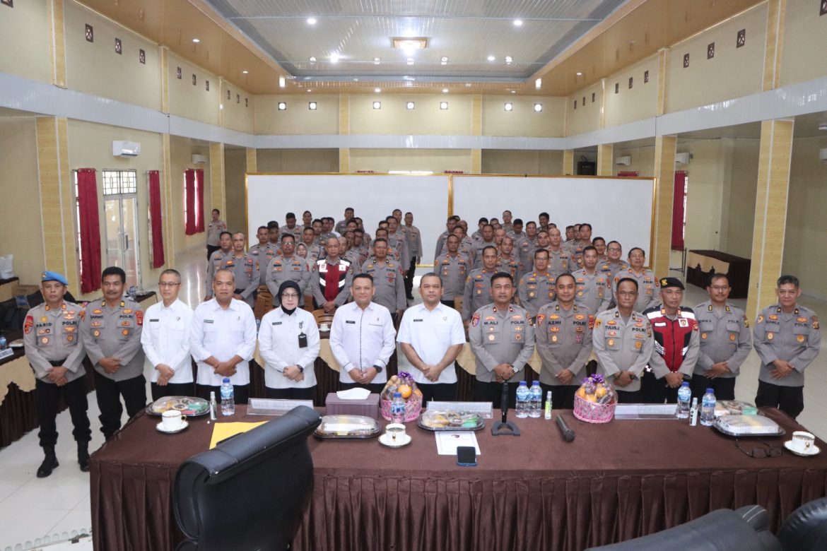 Itwasda Polda Sumsel Lakukan Asistensi Program Prioritas Kapolri di Polres Banyuasin