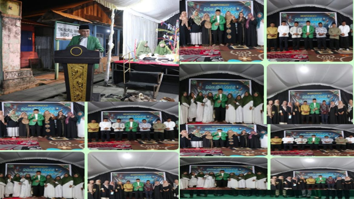 Bupati Ikram Umasugi S.E Hadiri Peringatan Maulid Nabi Muhammad SAW di Batas Kota