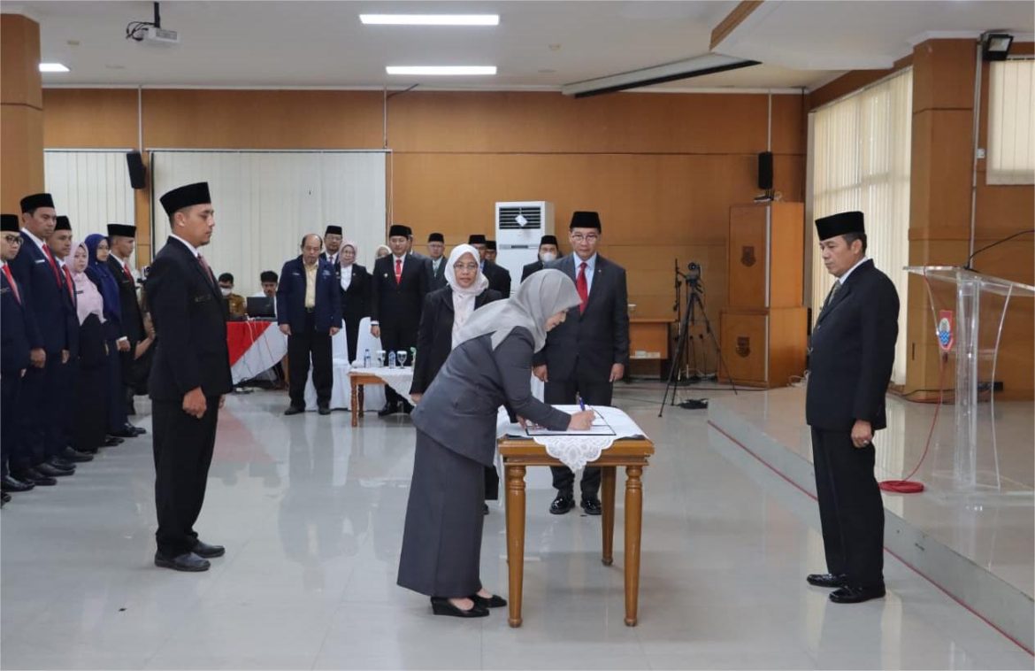 123 Pejabat Fungsional Di Lantik Walikota