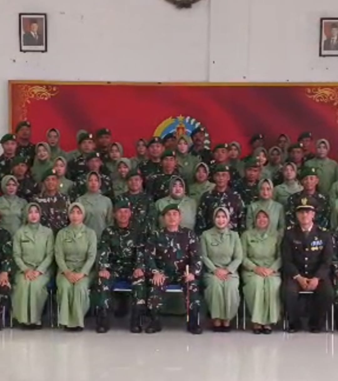 Menapak Tangga Pengabdian: Kodim 0719/Jepara Sematkan Pangkat Baru untuk 43 Prajurit