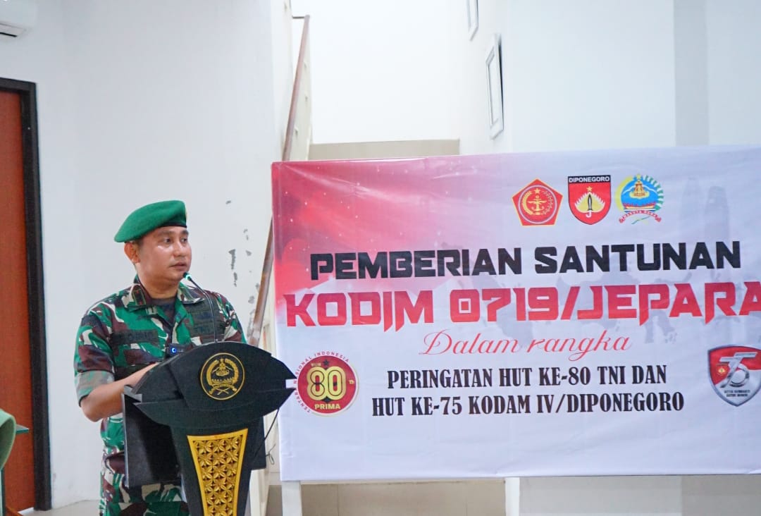 Merawat Pengabdian: Dandim 0719/Jepara Ulurkan Tangan untuk Purnawirawan dan Warakawuri