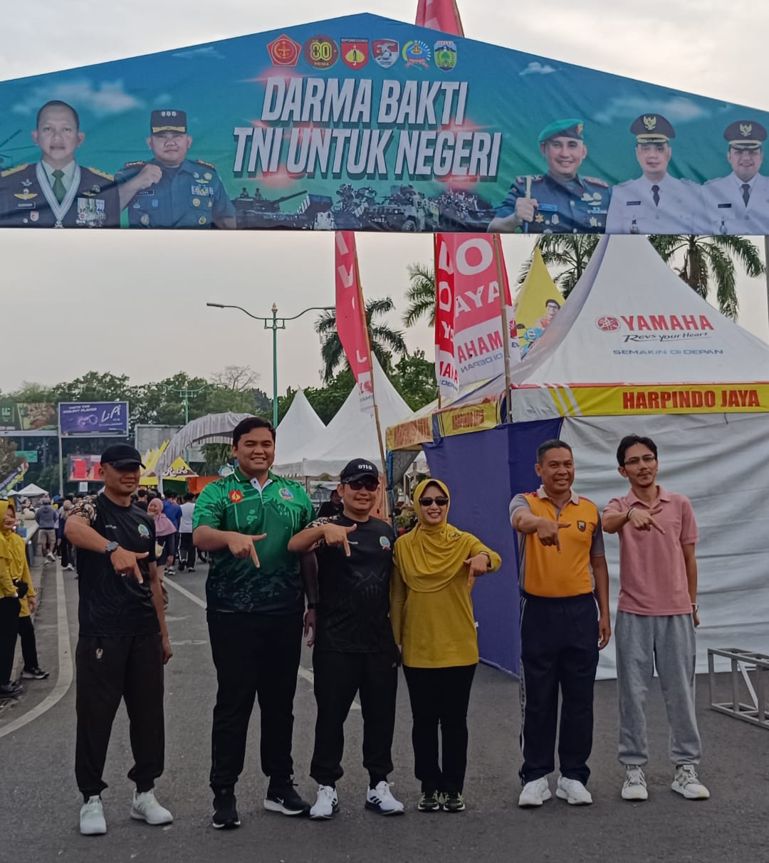 Kodim 0719/Jepara Goyang Kota! Ribuan Warga Meriahkan Jalan Sehat TNI