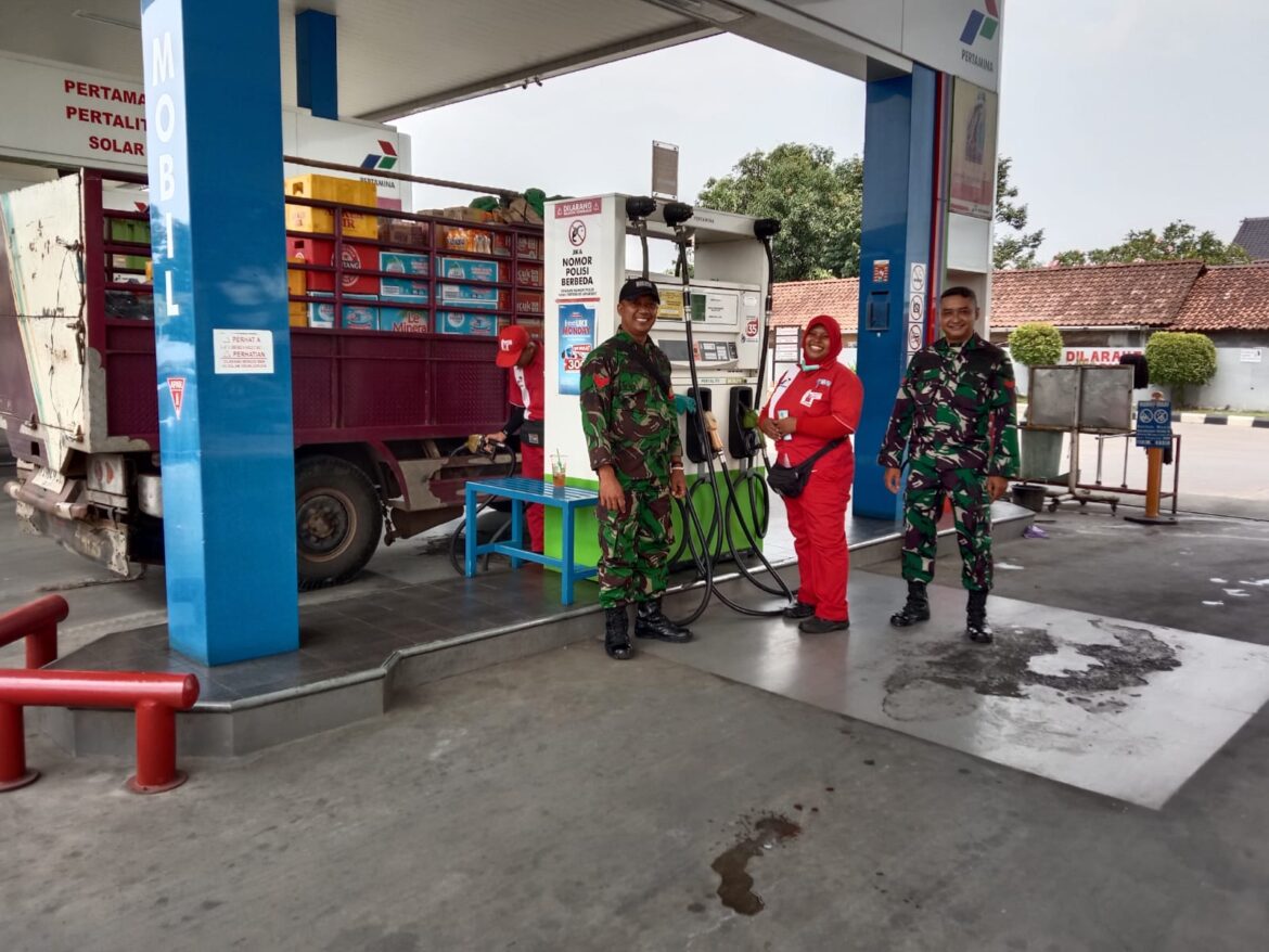 Kodim 0719/Jepara Laksanakan Monitoring Wilayah Strategis di Kecamatan Pecangaan dalam Rangka Bakti Teritorial Prima