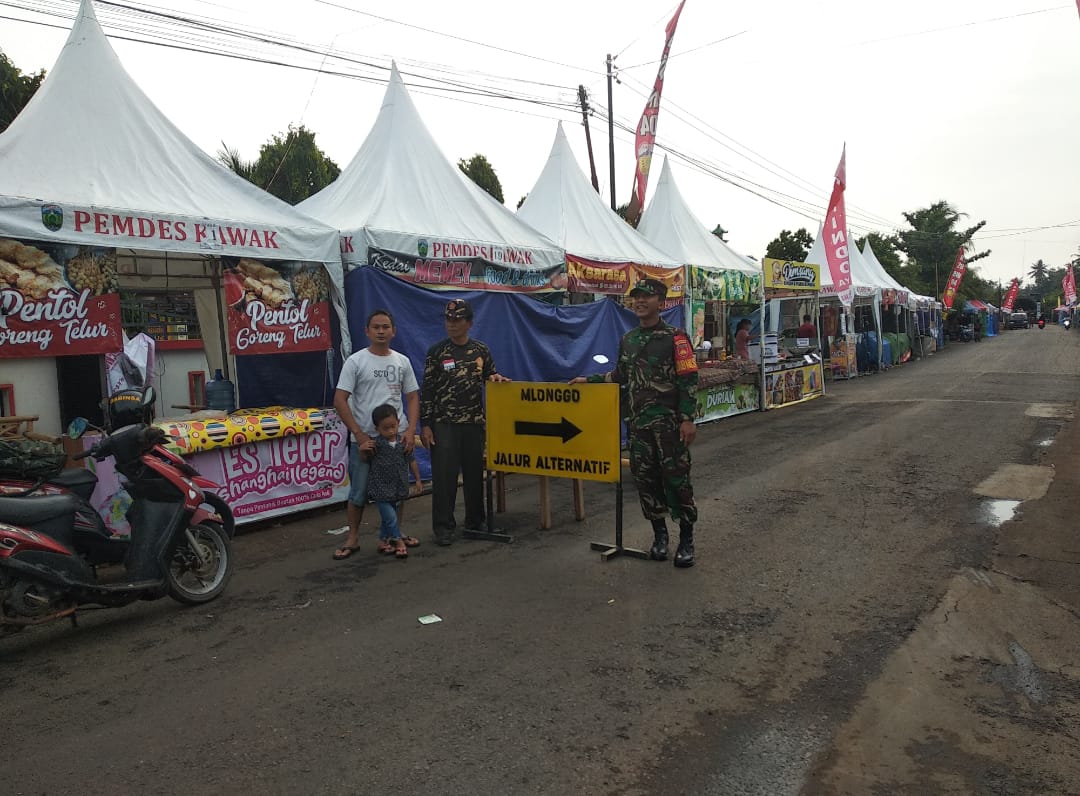 Tingkatkan Pengawasan Wilayah Strategis di Pakis Aji, Kodim 0719/Jepara Gelar Kegiatan Teritorial Jelang HUT TNI